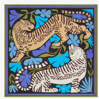 INOUITOOSH INOUI PANTEO SCARF BLUE