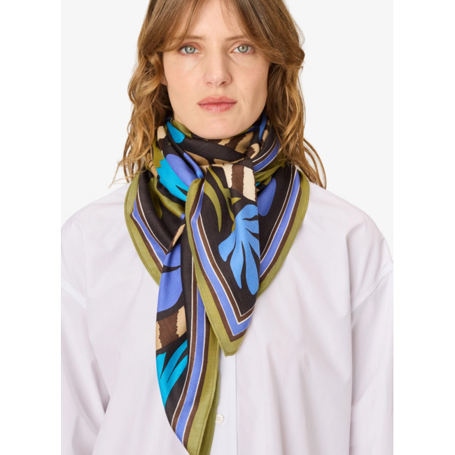 INOUITOOSH INOUI PANTEO SCARF BLUE