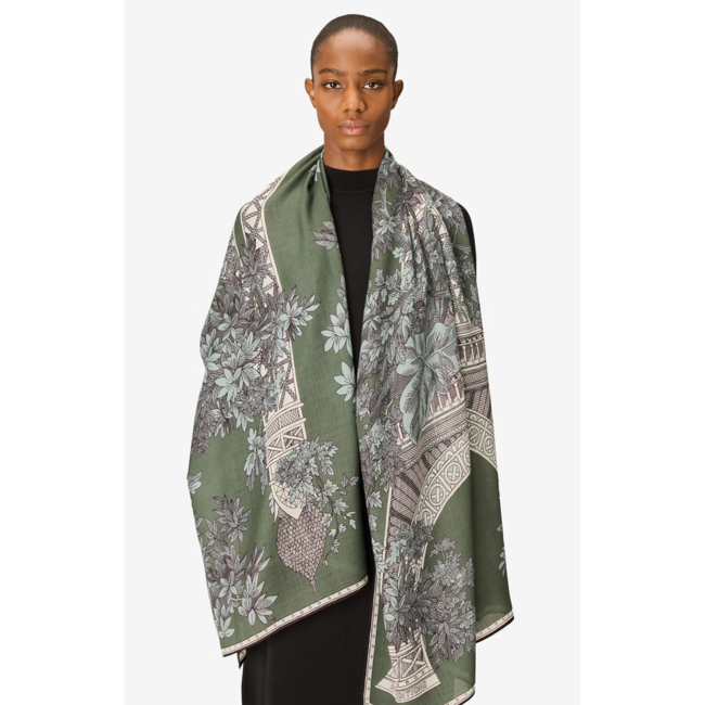 INOUITOOSH 1889 SCARF KHAKI