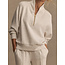 VARLEY  DAVIDSON SWEAT IVORY MARL