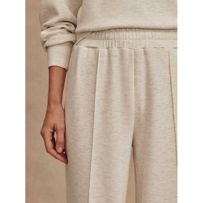 VARLEY WIDE LEG PANT 30" IVORY MARL