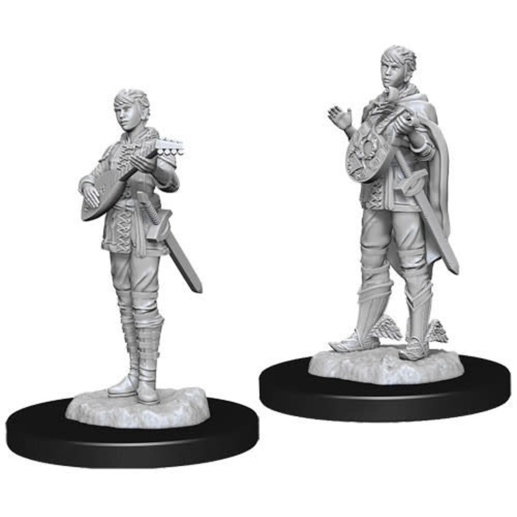 Unpainted Minis PF | Elf Bard Female | W04 | 72611