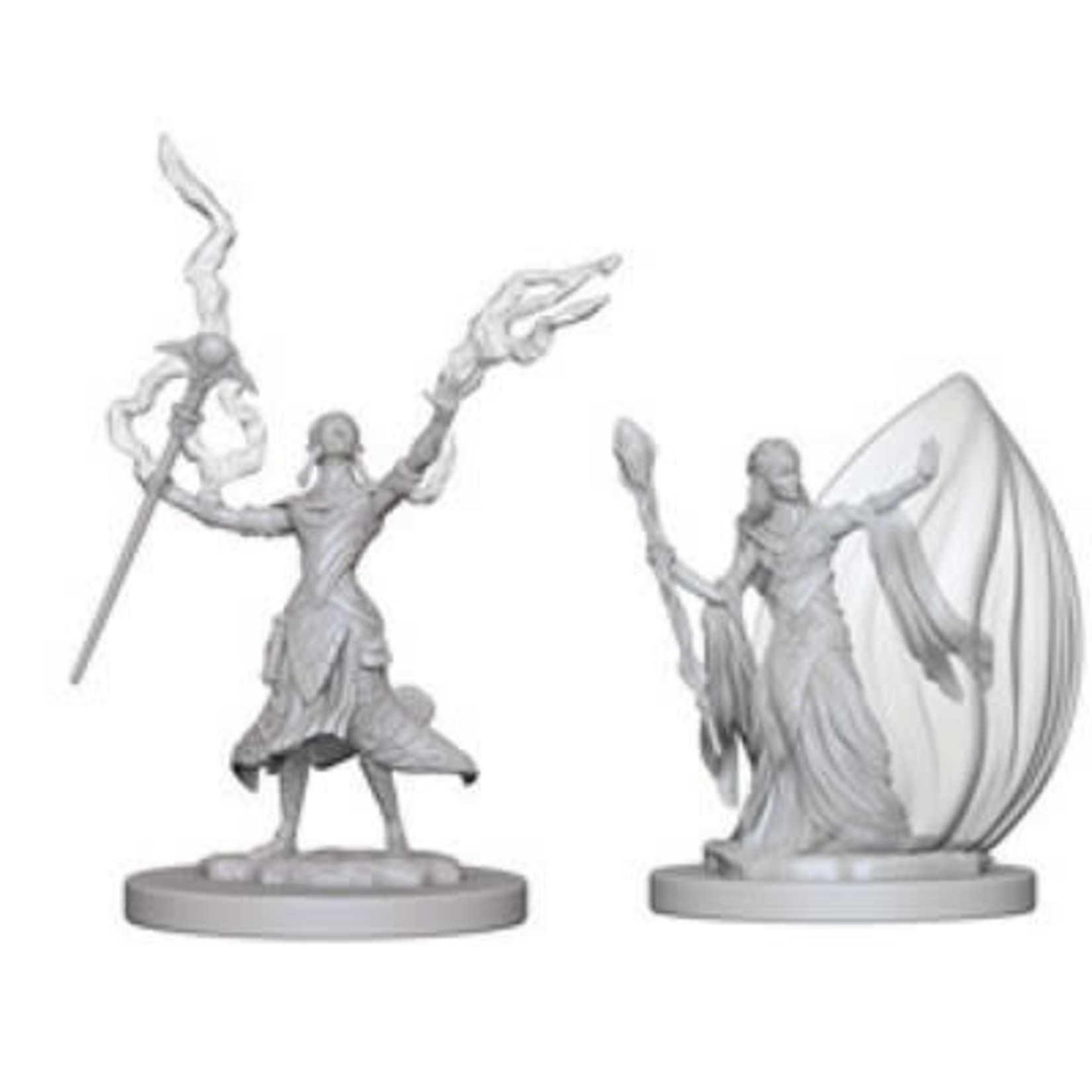 Unpainted Minis D&D | Elf Wizard Female | W03 | 72623
