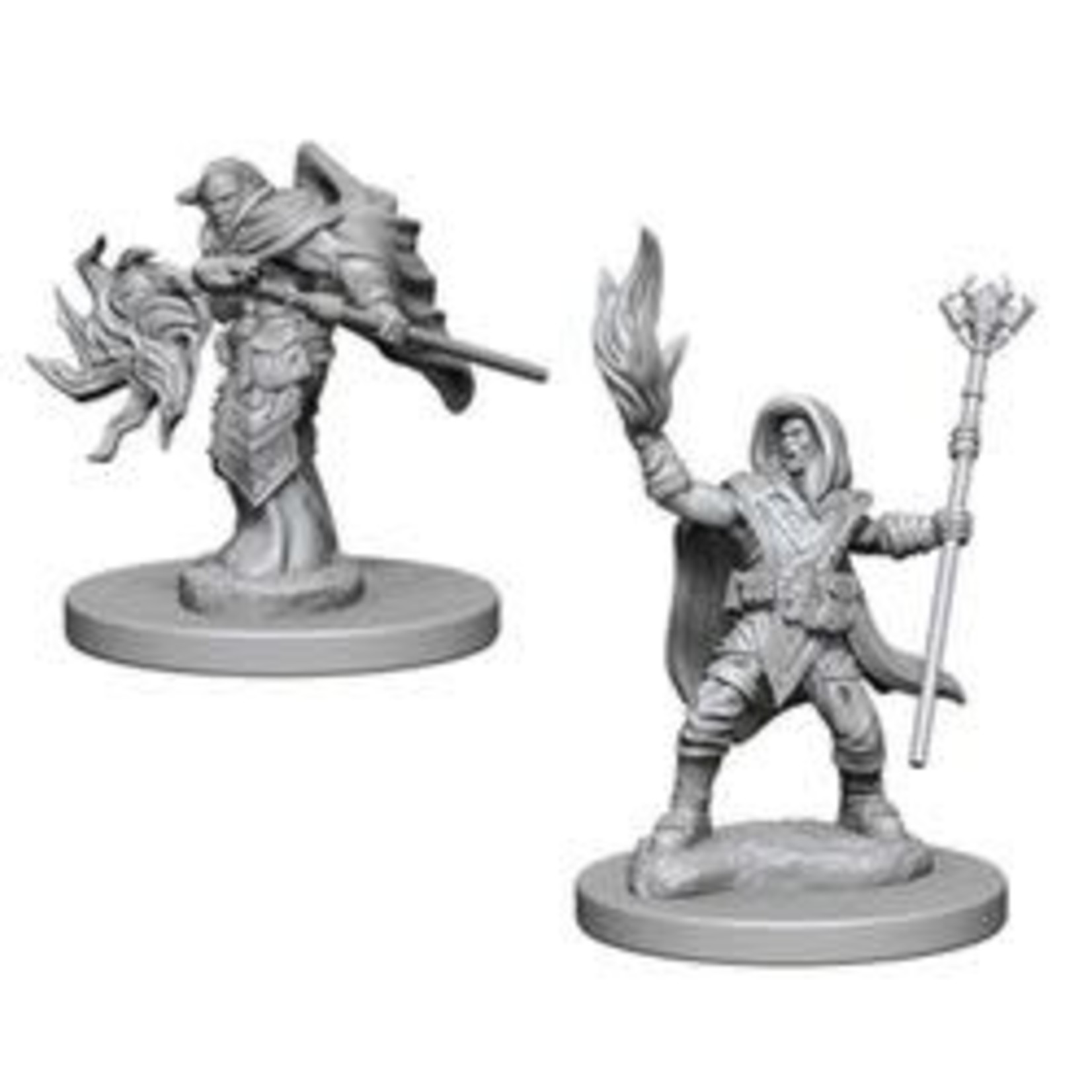 Unpainted Minis D&D | Elf Wizard Male | W02 | 72622