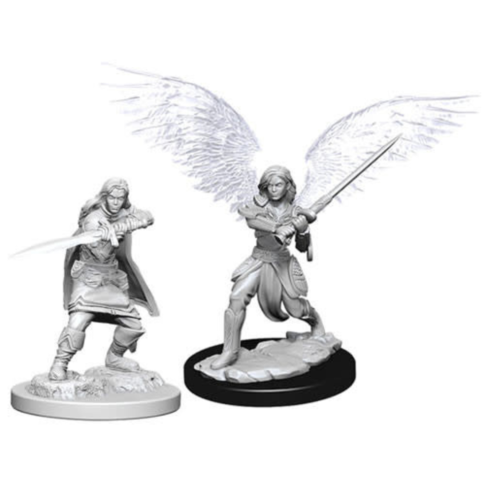 Unpainted Minis D&D | Aasimar Fighter Female | W06 | 73381