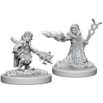 Unpainted Minis D&D | Gnome Wizard Female | W06 | 73383
