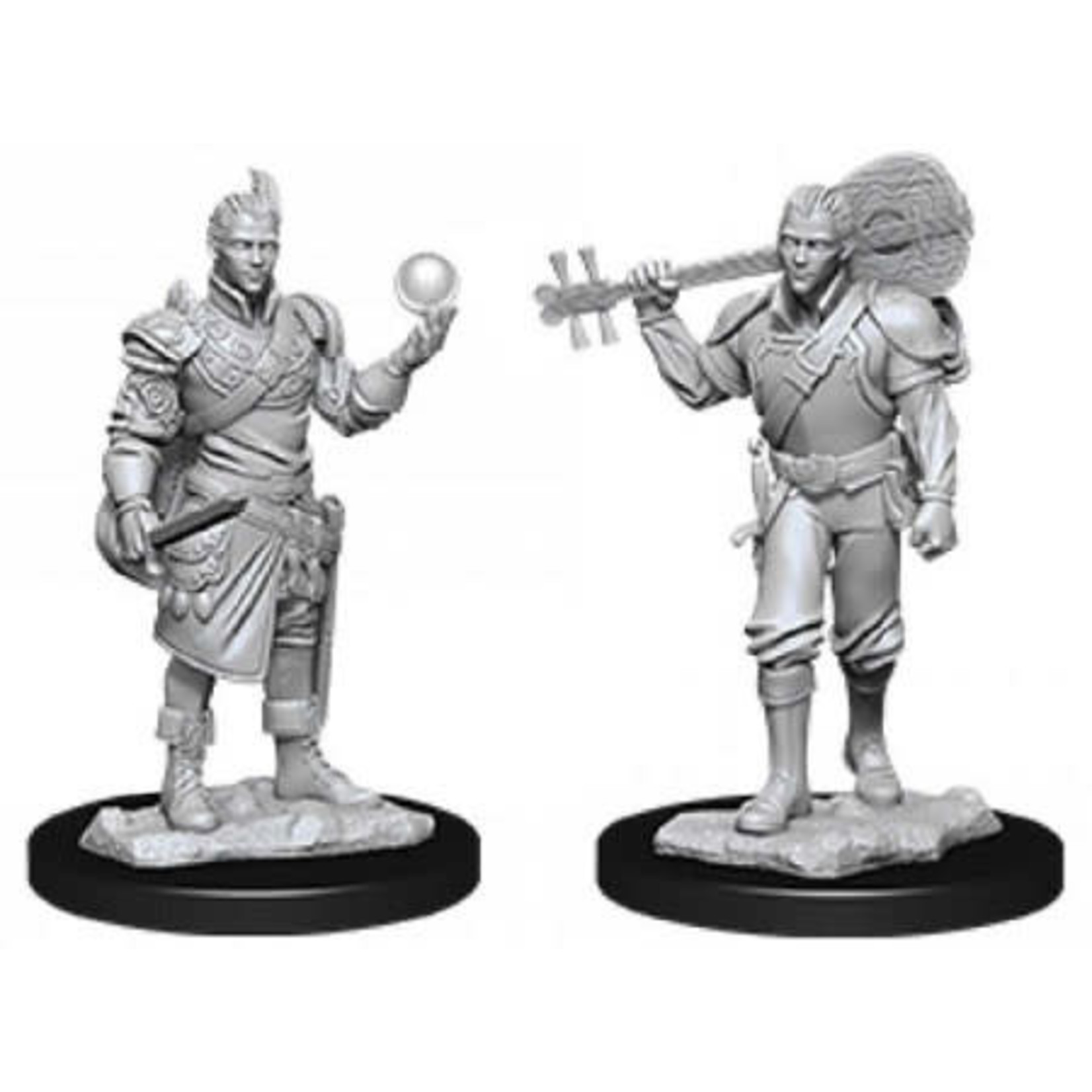 Unpainted Minis D&D | Half-Elf Bard Female | W07 | 73538