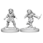Unpainted Minis D&D | Halfling Rogue Female | W01 | 72627
