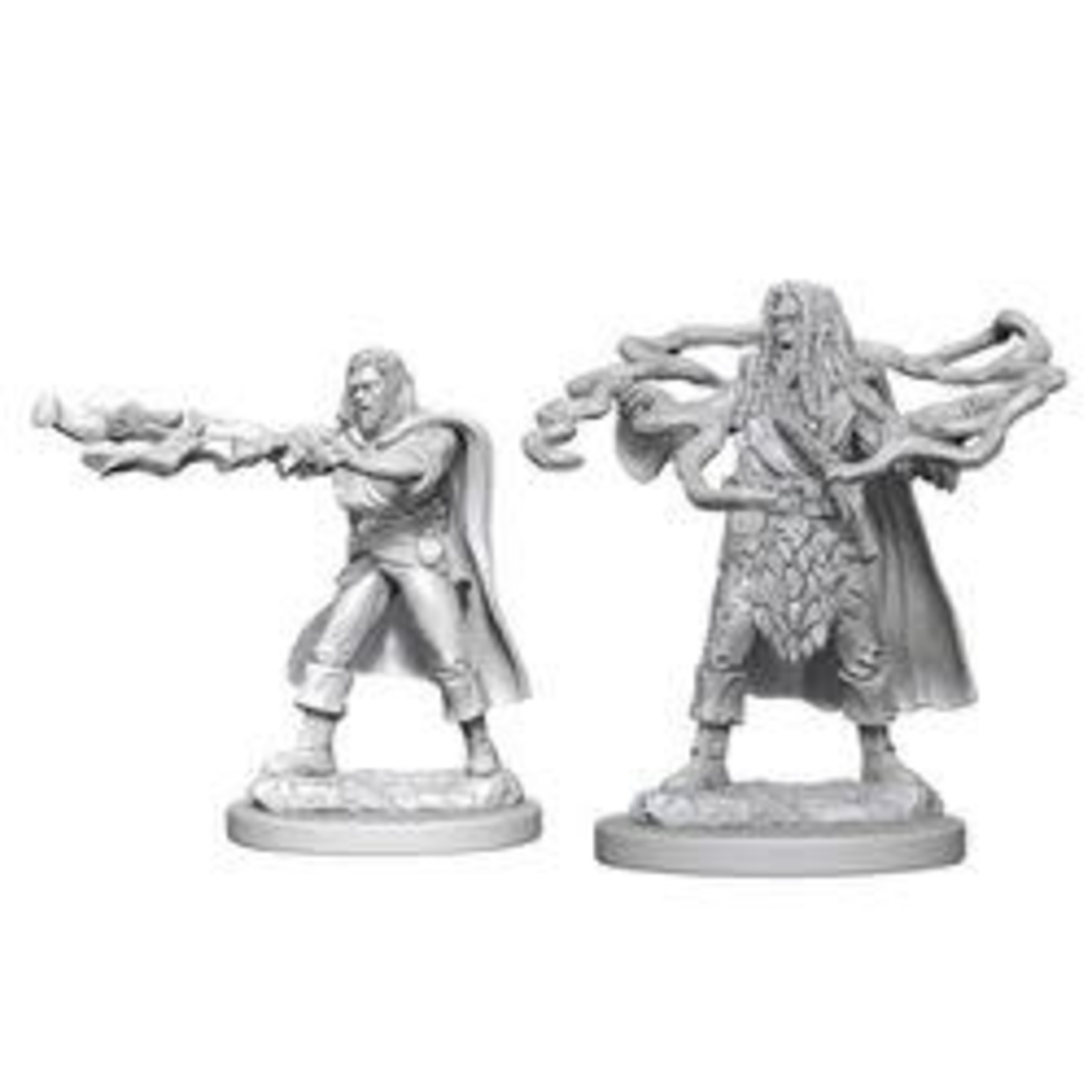 Unpainted Minis D&D | Human Sorcerer Male | W01 | 72628