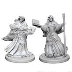 Unpainted Minis D&D | Human Wizard Female | W01 | 72619