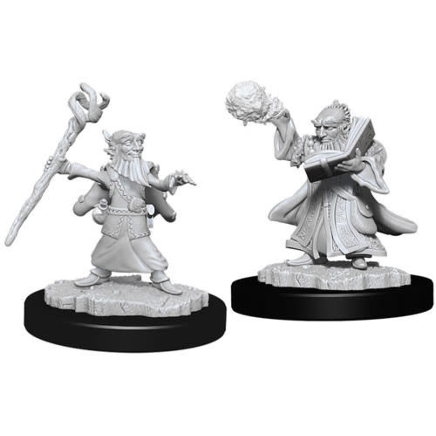 Unpainted Minis D&D | Gnome Wizard Male | W06 | 73382