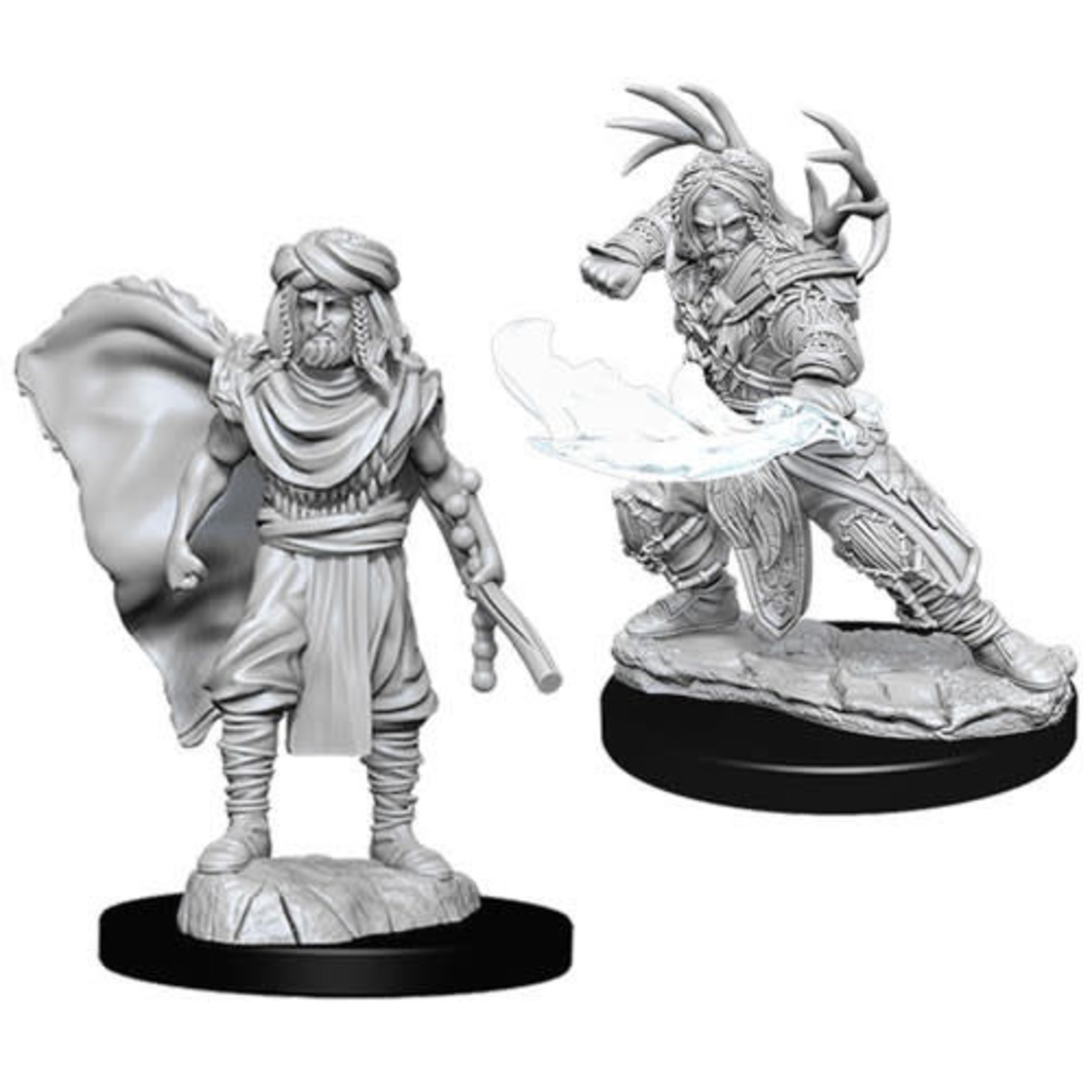 Unpainted Minis D&D | Human Druid Male | W06 | 73390