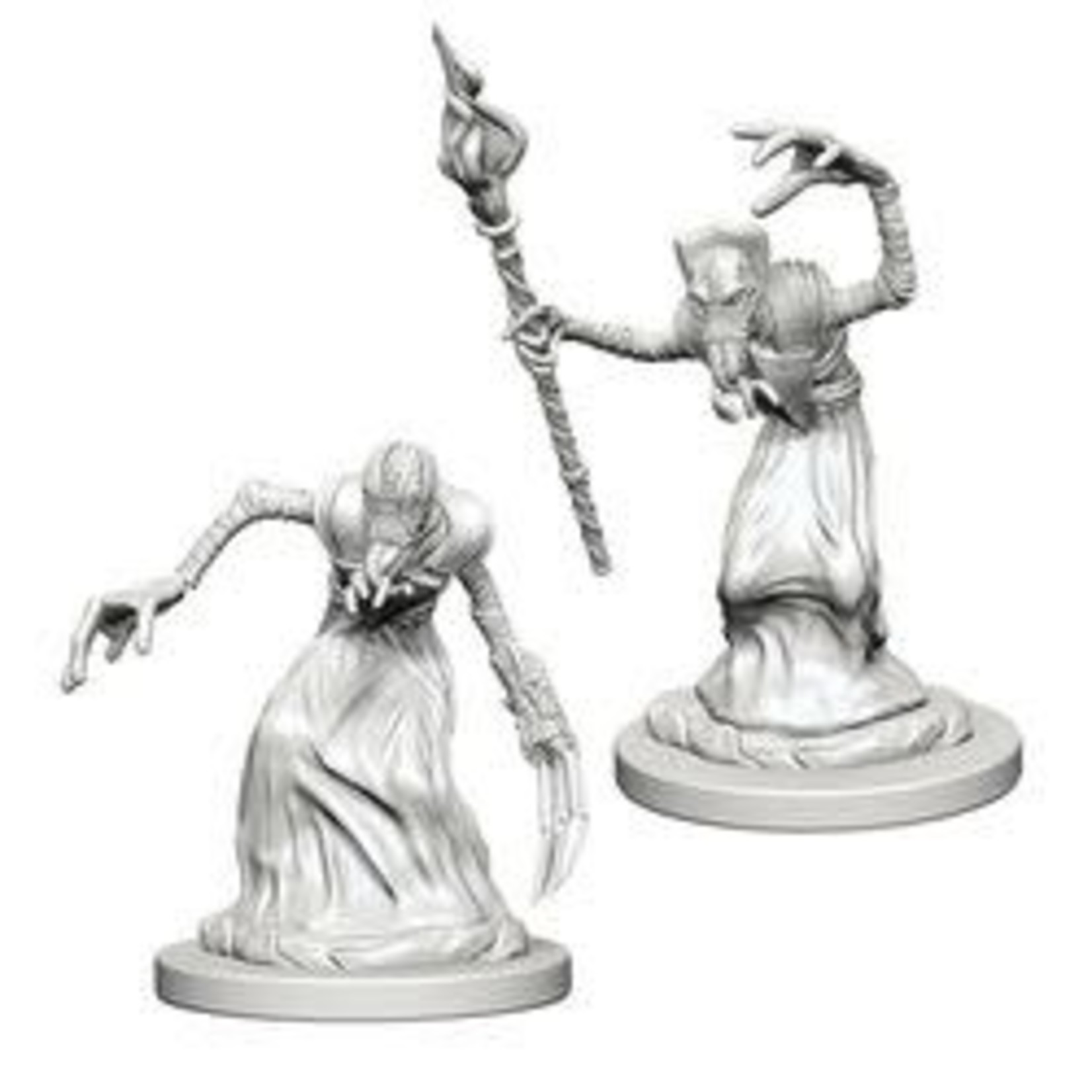 Unpainted Minis D&D | Mind Flayers | W01 | 72566