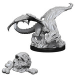 Unpainted Minis D&D | Black Dragon Wyrmling | W10 | 73850