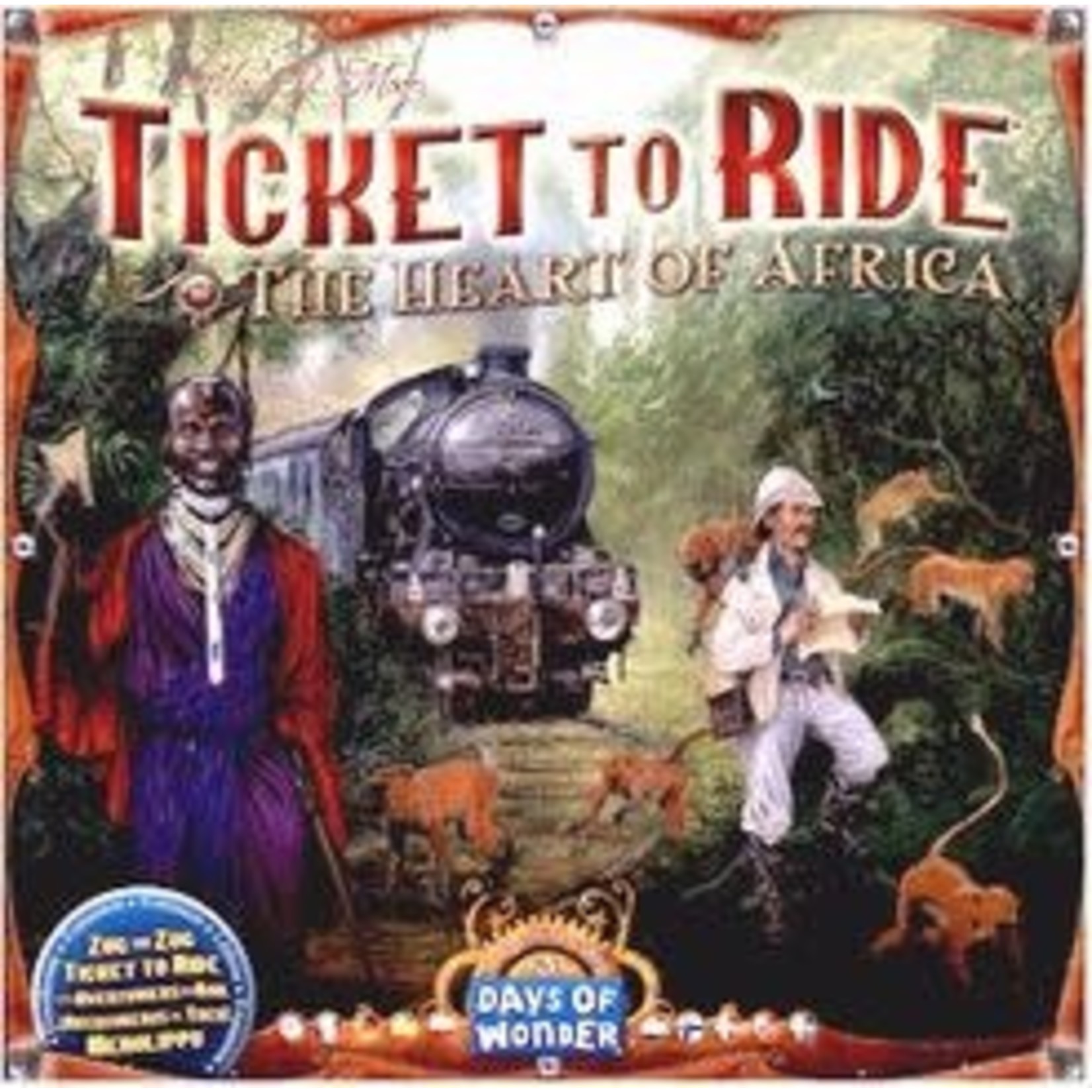 Ticket to Ride: Heart of Africa Map Collection 3