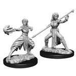 Unpainted Minis D&D | Half-Elf Monk Female | W10 | 73839