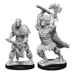 Unpainted Minis D&D | Goliath Barbarian Male | W10 | 73833