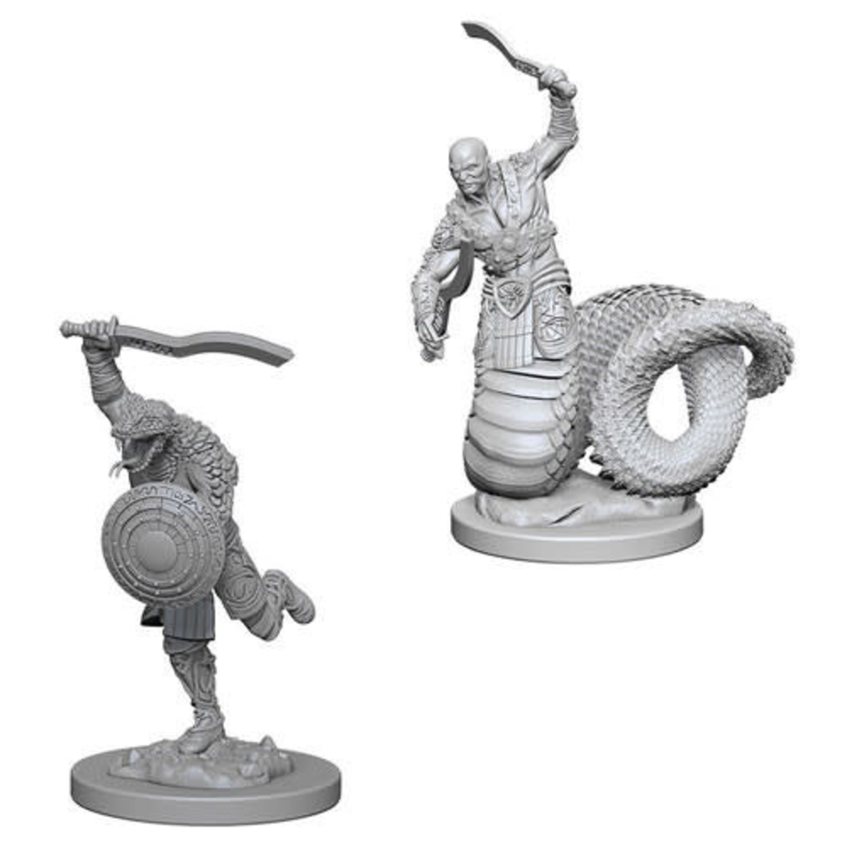 Unpainted Minis D&D | Yuan-Ti Malisons | W04 | 73195