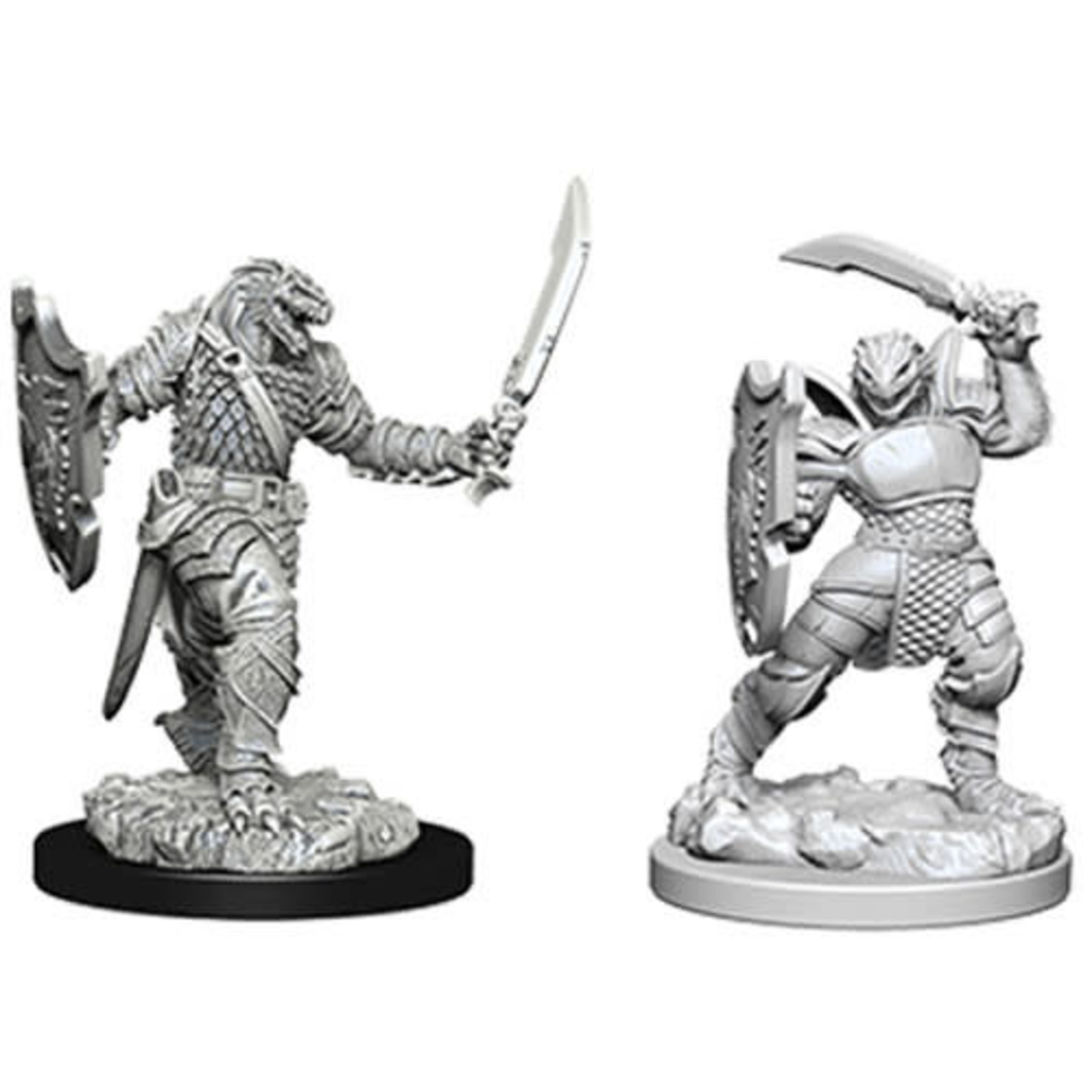 Unpainted Minis D&D | Dragonborn Paladin Female | W05 | 73341