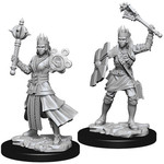 Unpainted Minis D&D | Human Cleric Female | W07 | 73671