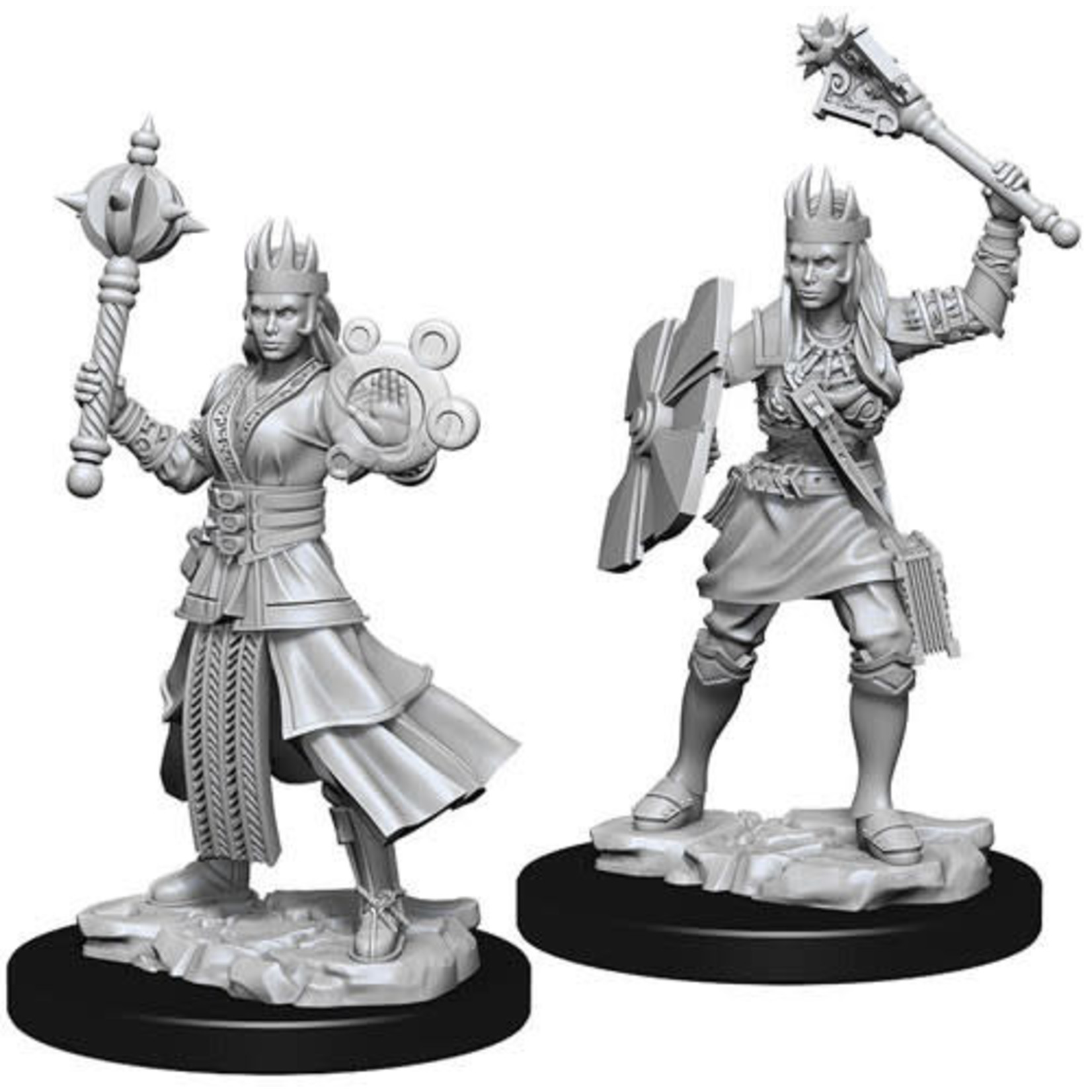 Unpainted Minis D&D | Human Cleric Female | W07 | 73671