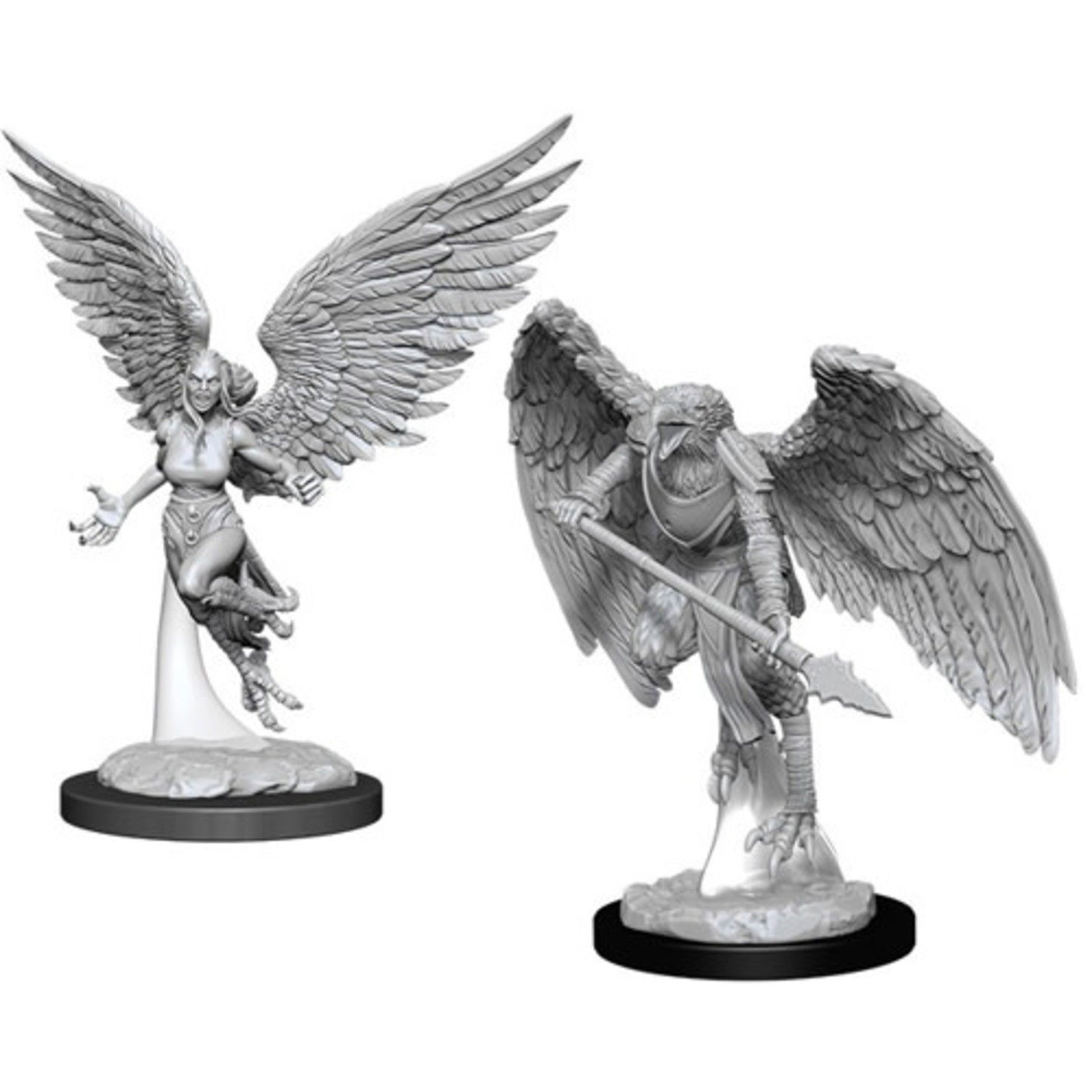 Unpainted Minis D&D | Harpy & Arakocra | W11 | 90026