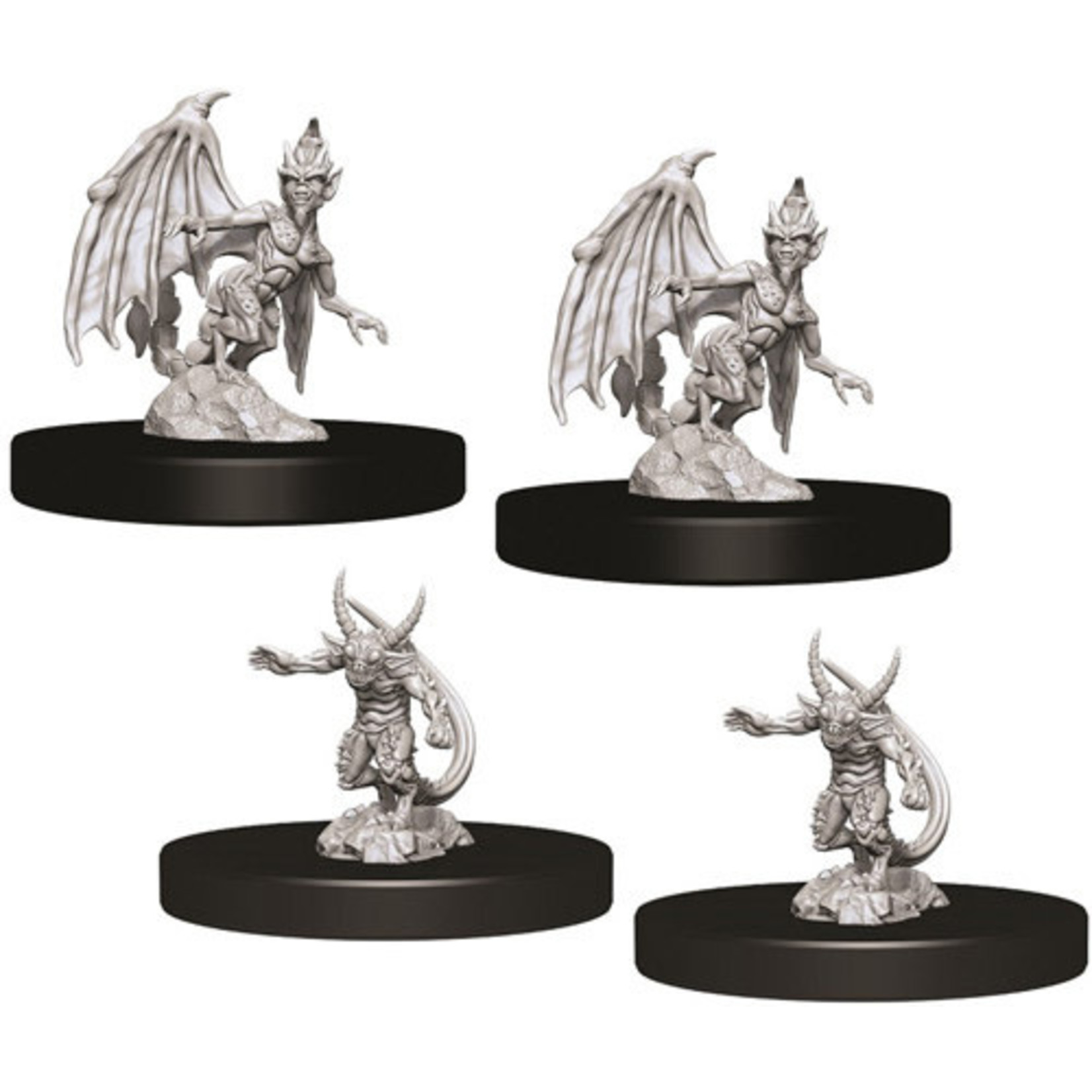 Unpainted Minis D&D | Quasit & Imp | W09 | 73719