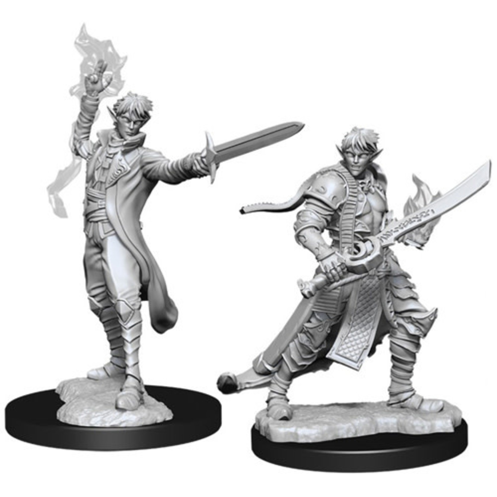 Unpainted Minis PF | Elf Magus Male | W11 | 90043