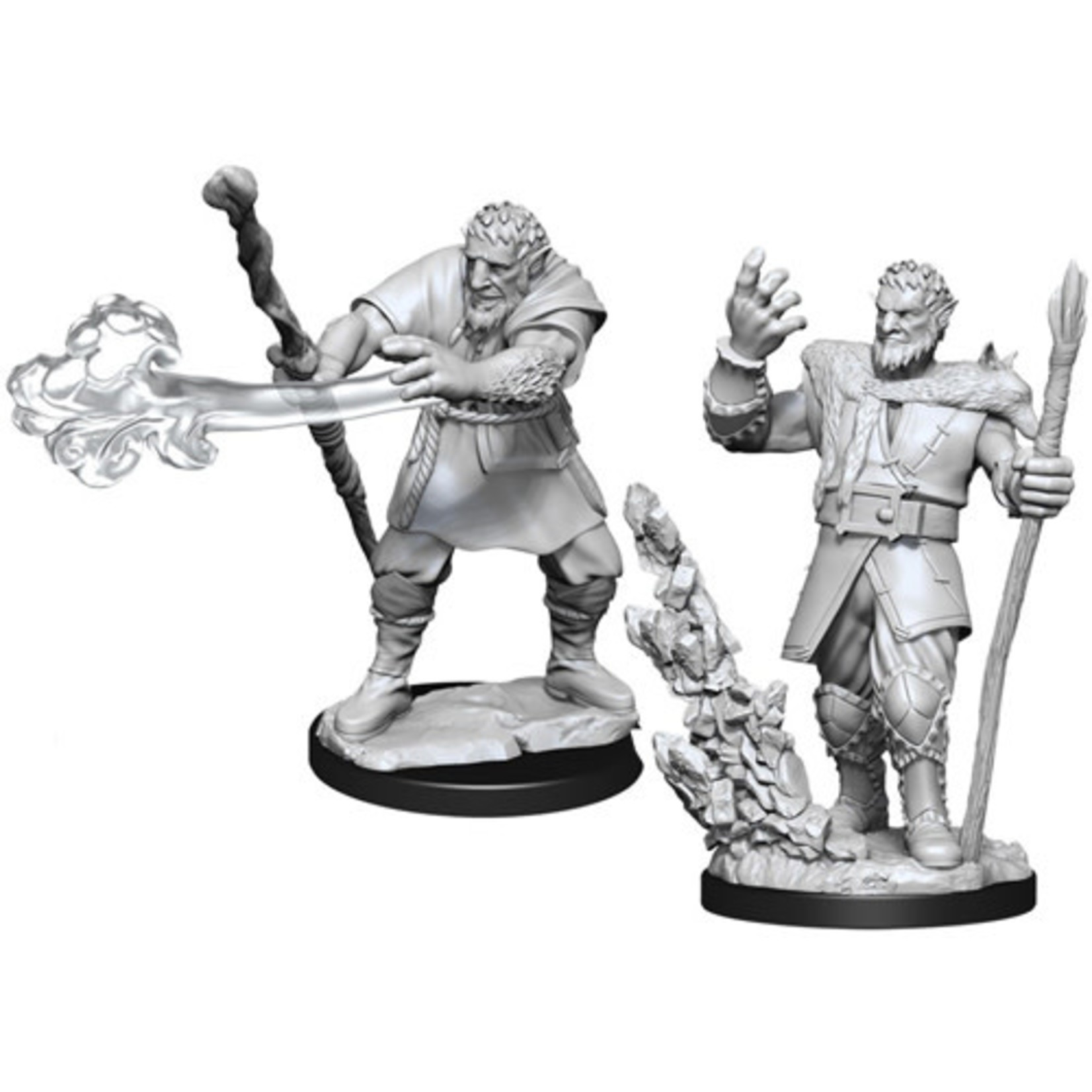 Unpainted Minis D&D | Firbolg Druid Male | W11 | 90013