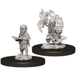 Unpainted Minis PF | Gnome Sorcerer Male | W09 | 73722