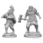 Unpainted Minis D&D | Human Barbarian Male | W11 | 90007