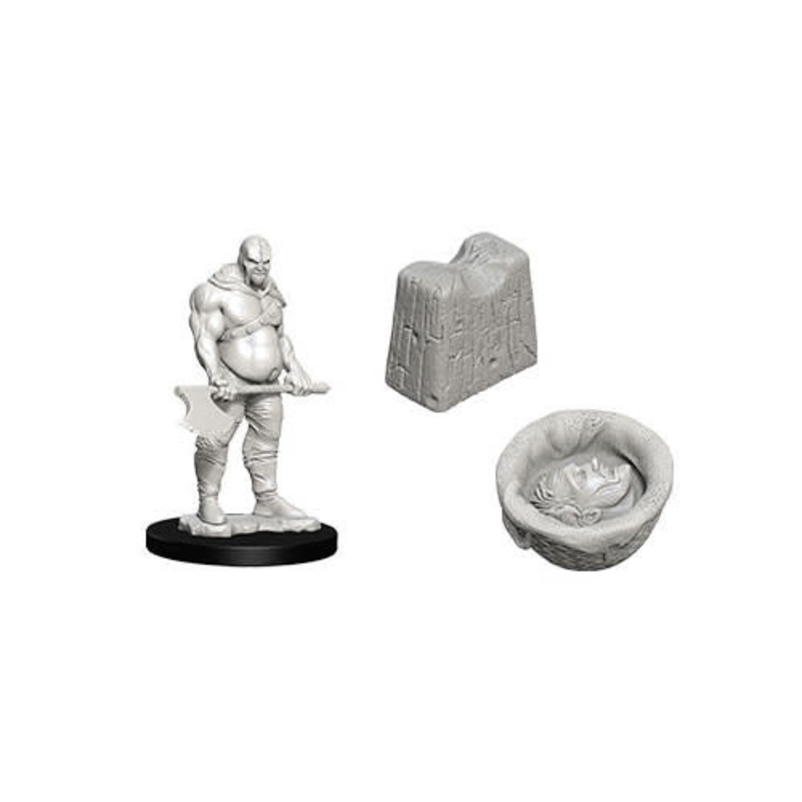 Unpainted Minis WK | Executioner & Chopping Block | W06 | 73420