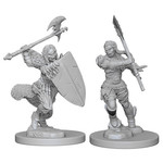 Unpainted Minis PF | Half-Orc Barbarian Female | W01 | 72614