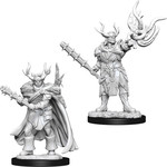 Unpainted Minis PF | Half-Orc Druid Male | W10 | 73853