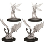 Unpainted Minis D&D | Sprite & Pseudodragon | W09 | 73718