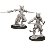 Unpainted Minis D&D | Tabaxi Rogue Female | W09 | 73708