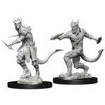 Unpainted Minis D&D | Tiefling Rogue Male | W05 | 73338