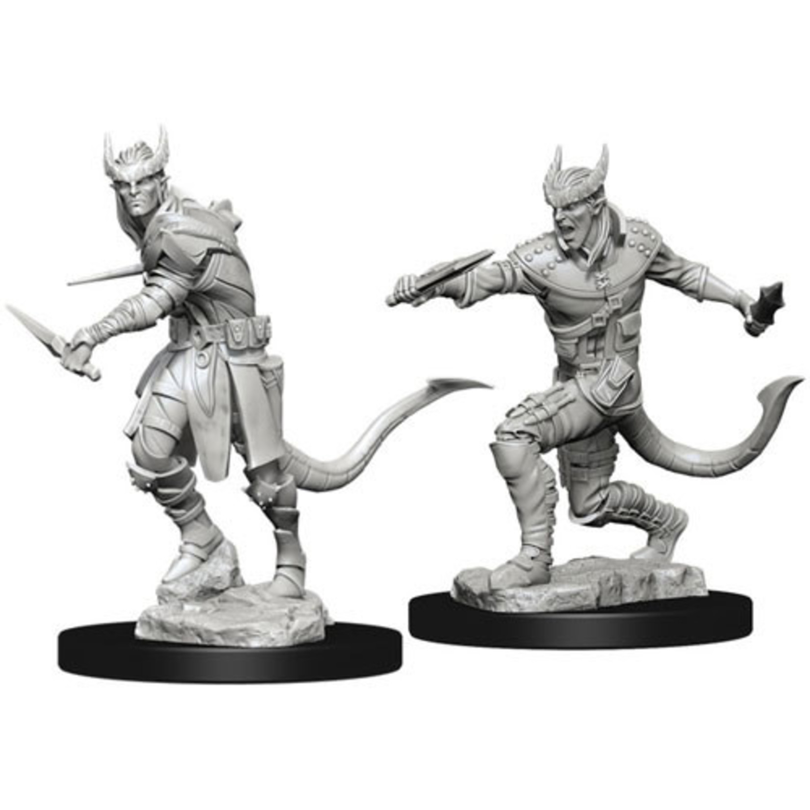 Unpainted Minis D&D | Tiefling Rogue Male | W05 | 73338
