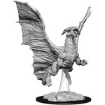 Unpainted Minis D&D | Young Copper Dragon | W07 | 73685
