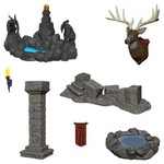 D&D/Pathfinder: Fantasy Terrain - Painted Pools & Pillars (Set 1)