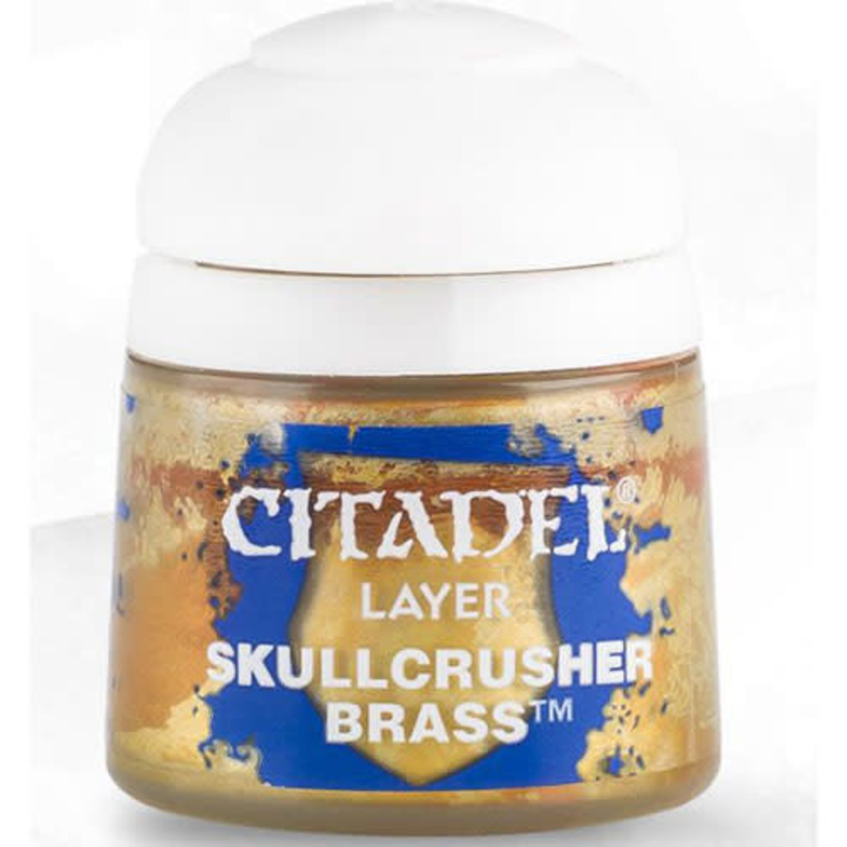 Warhammer Colour Layer: Skullcrusher Brass (12ml)