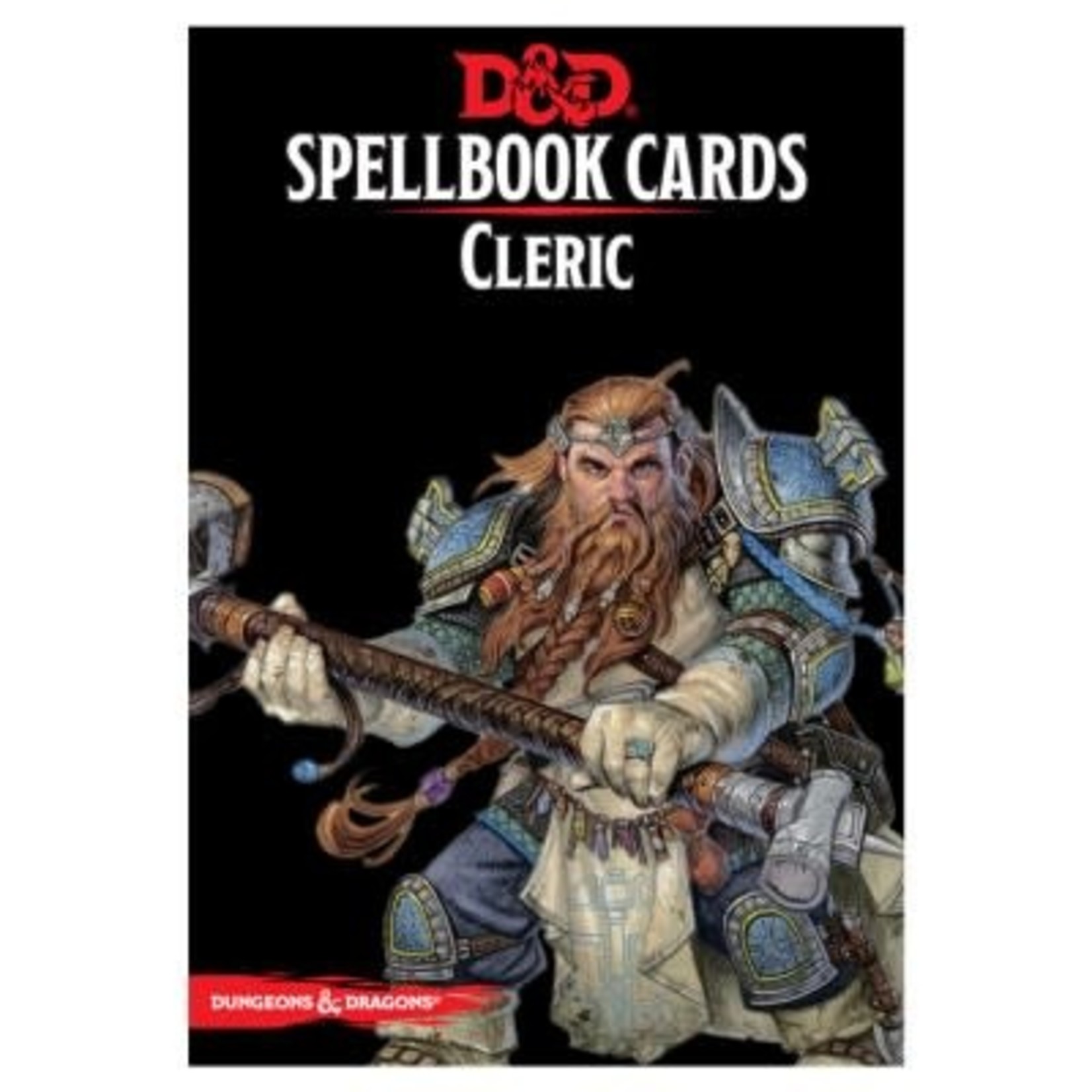D&D 5E RPG: Spellbook Cards - Cleric Spell Deck (153 cards)