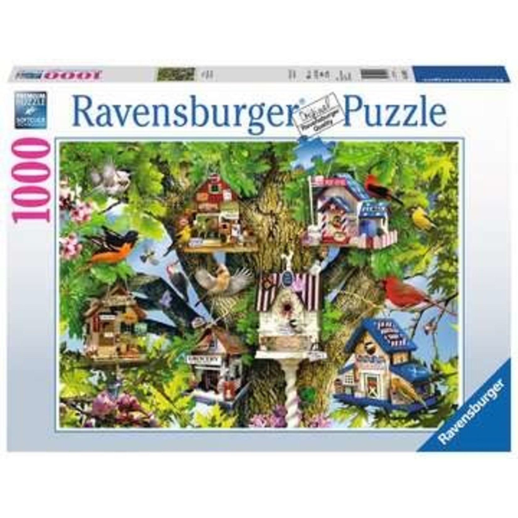 Bird Village 1000 Piece Puzzle