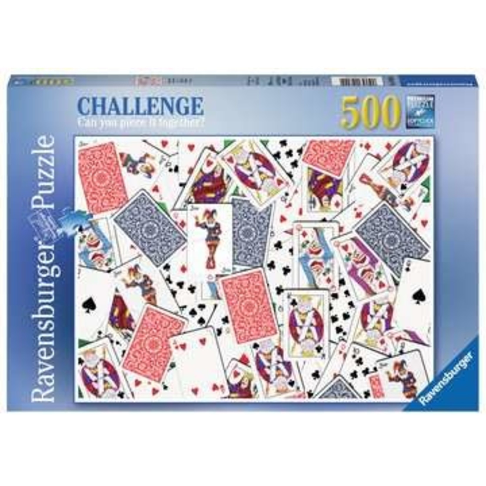 52 Shuffle 500 Piece Puzzle
