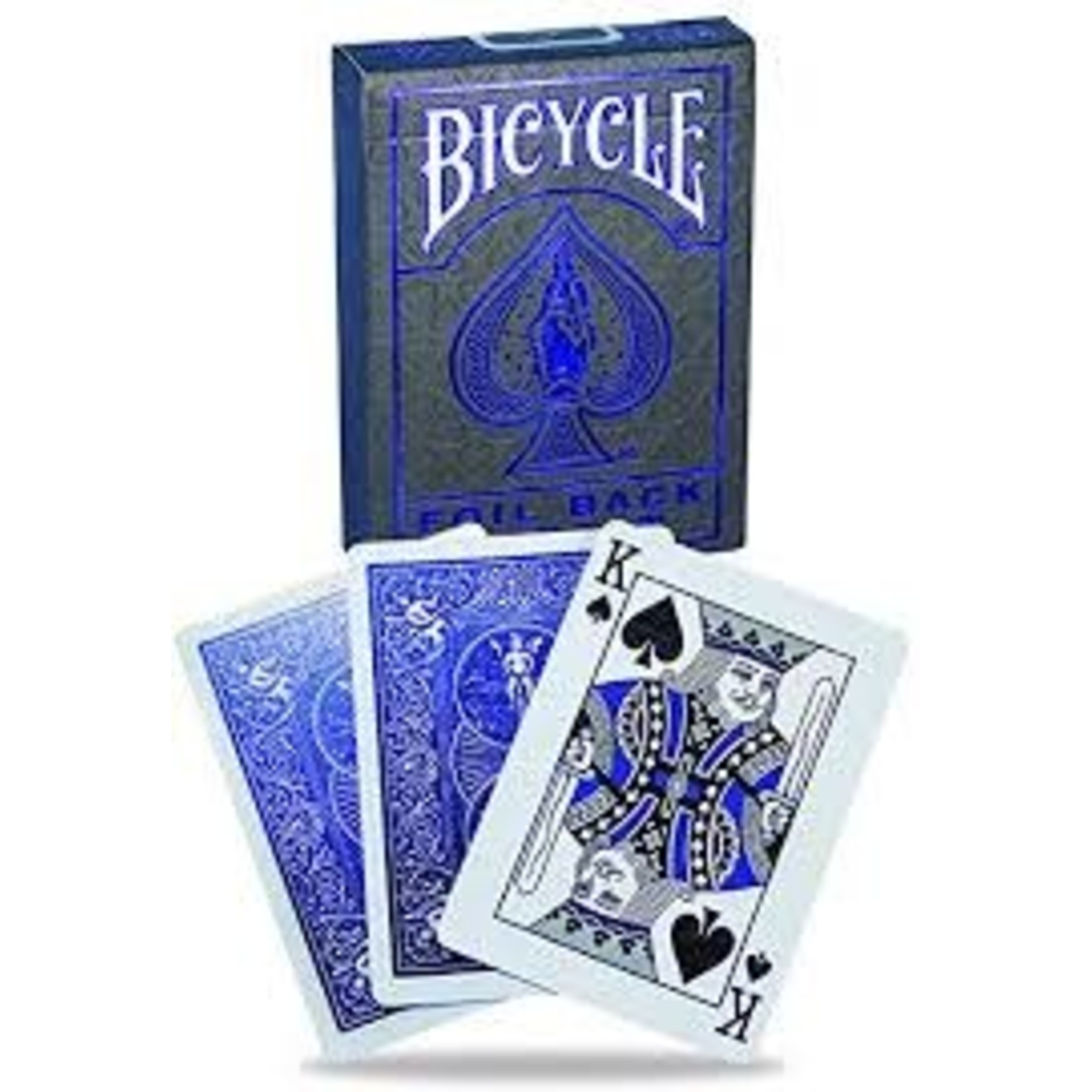 Bicycle Playing Cards: Foil Back Cobalt