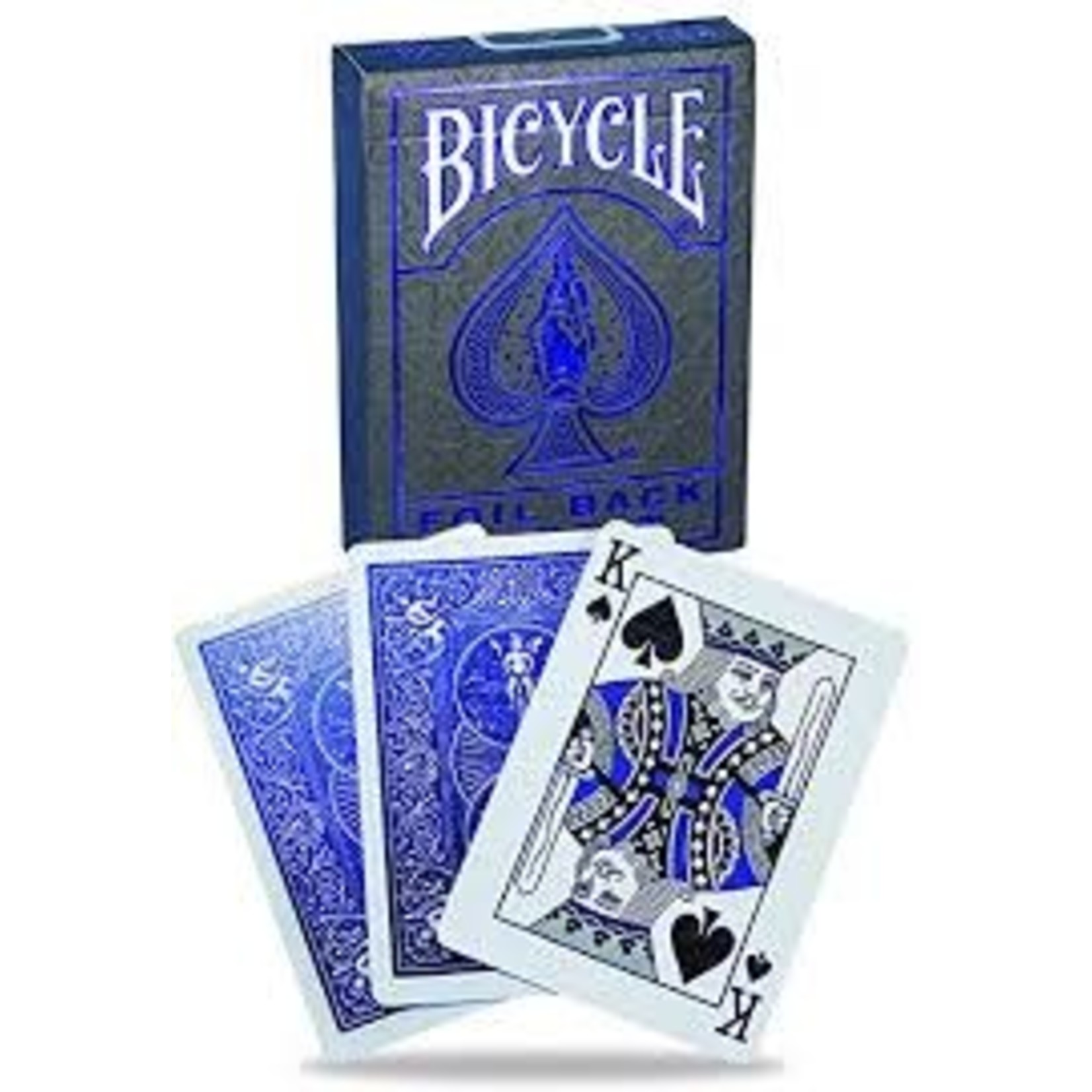 Playing Cards: Bicycle - Foil Back Cobalt