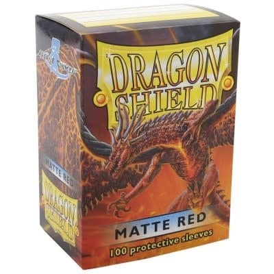 Red: Dragon Shield Matte (100)