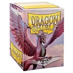 Dragon Shield Sleeves: Solid Color - Matte 100 - Pink