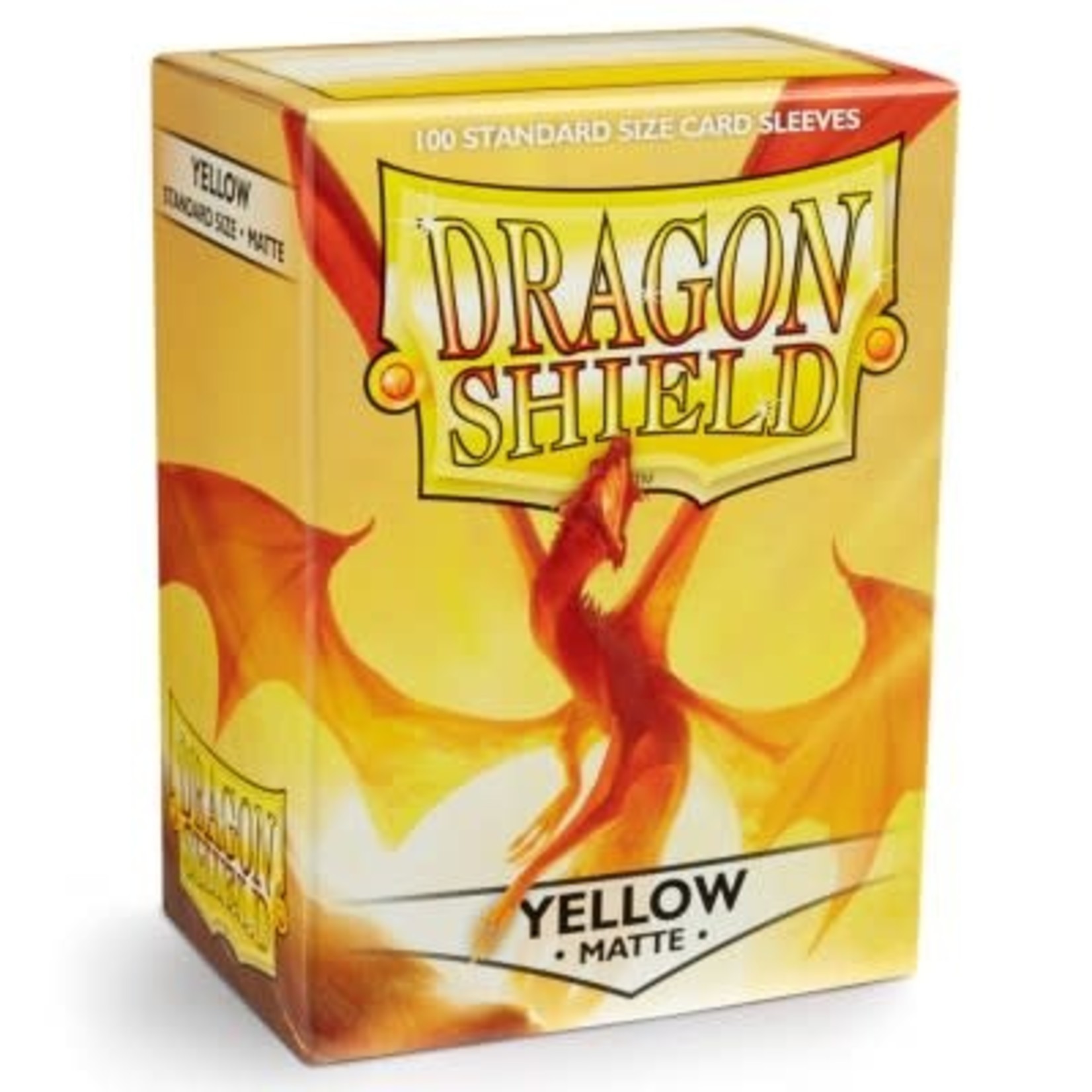 Dragon Shield - Standard Sleeves - Matte - Yellow