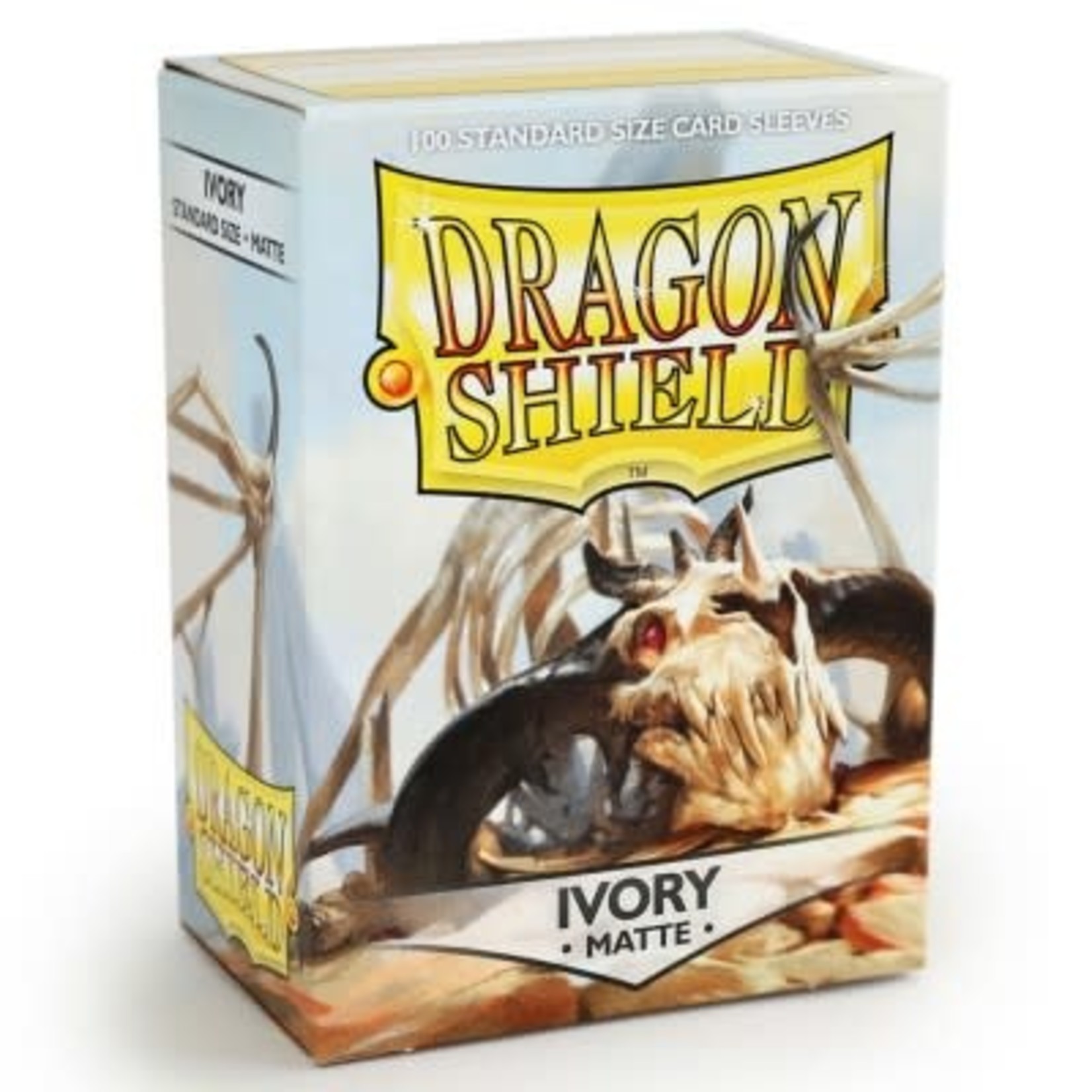Dragon Shield Sleeves: Solid Color - Matte 100 - Ivory
